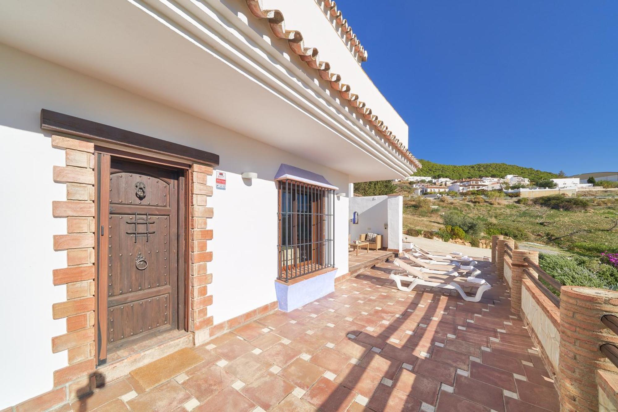 Finca Alcaparain Con Piscina En Caminito Del Rey-Carratraca Exteriér fotografie